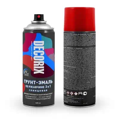 010604DX — Грунт-эмаль по ржавчине DECORIX