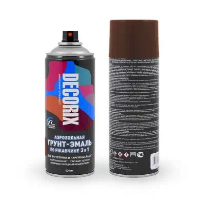 010639DX — Грунт-эмаль по ржавчине DECORIX