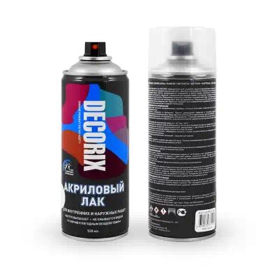 010732DX — Лак аэрозоль 520 DECORIX