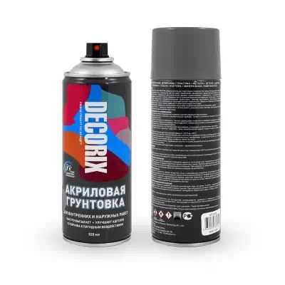 010810DX — Грунт аэрозоль серый DECORIX