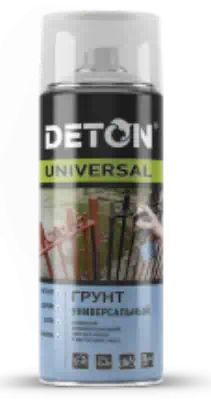 DTNA07642 — Грунт серый, акриловый Universal 7040 быстросохнущий, аэрозоль 520 мл DETON