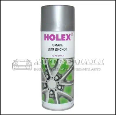 HAS3990 — Краска аэрозольная для дисков серебро матовая HOLEX 520 мл HOLEX