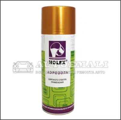 HAS5802 — Краска аэрозольная золото HOLEX 520 мл HOLEX