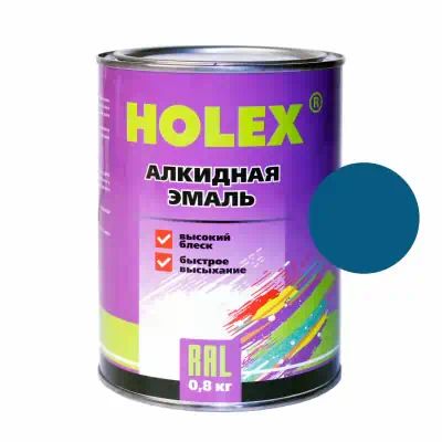 HAS59045 — Автоэмаль HOLEX 400 босфор 0,8 кг алкидная HOLEX