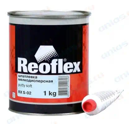 RXS02 — Шпатлевка REOFLEX SOFT мелкодисперсная 0,6 кг REOFLEX