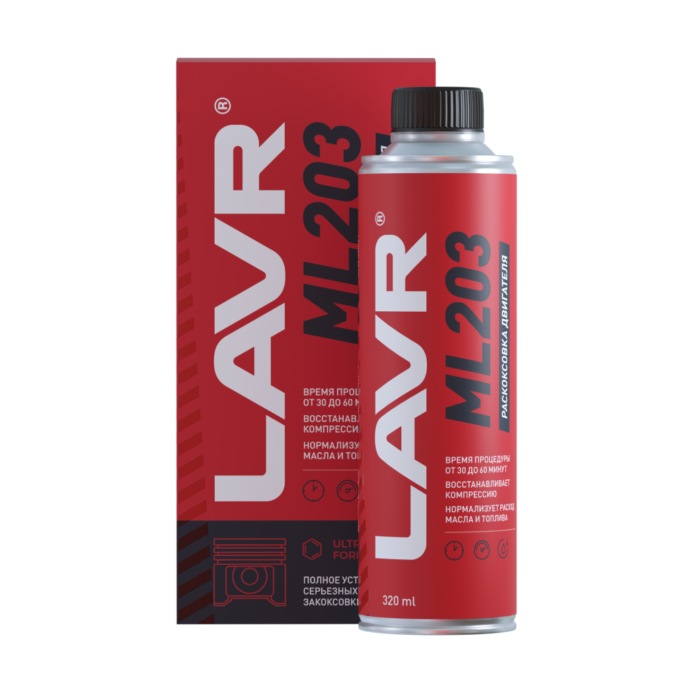 LN2507 — Раскоксовыватель ML203 tor 320 мл (более 2 л) NEW! LAVR