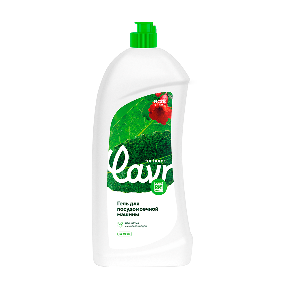 3116 — Гель для мытья посуды в ПММ! LAVR for home 1л LAVR