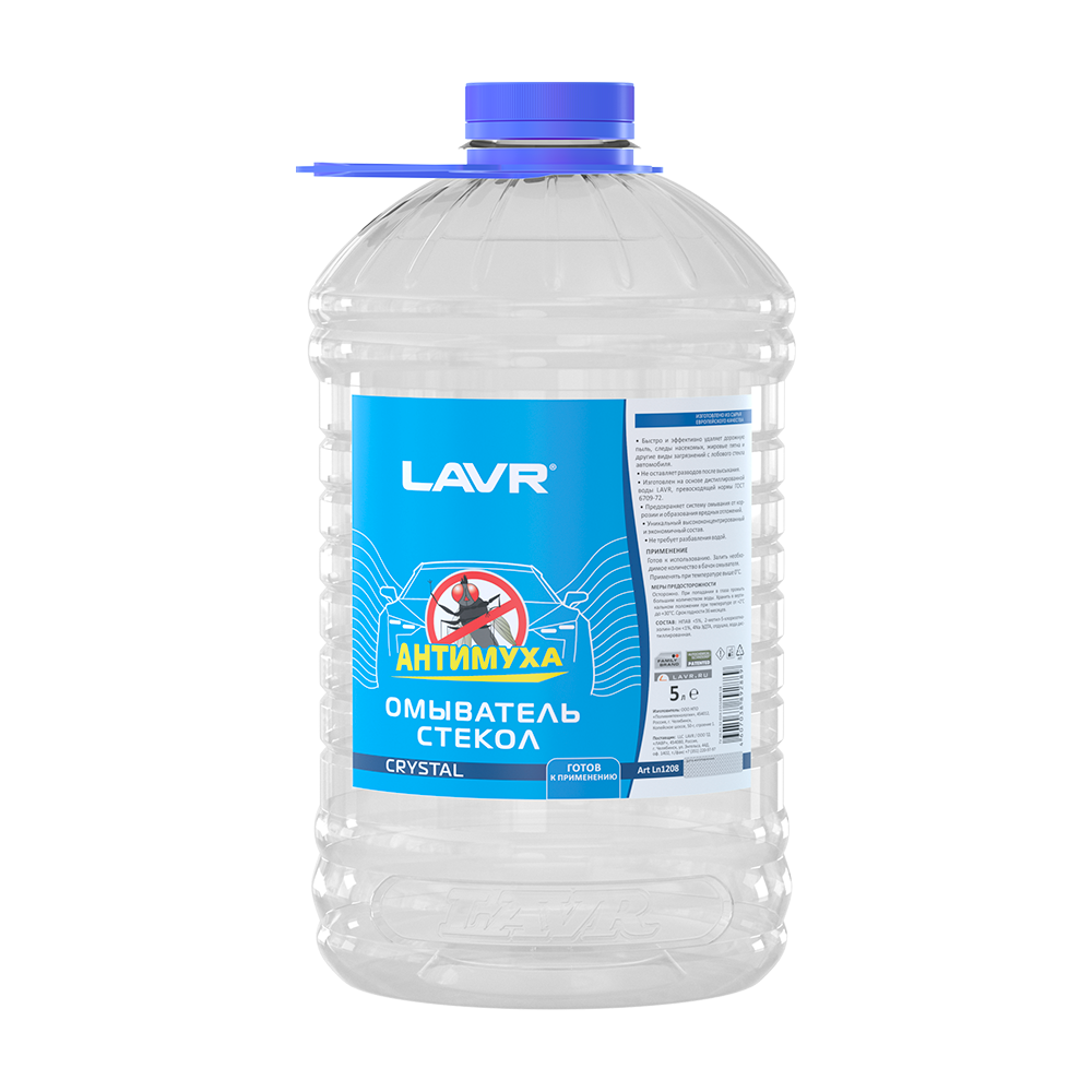 LN1208 — Очиститель стекол и зеркал LAVR