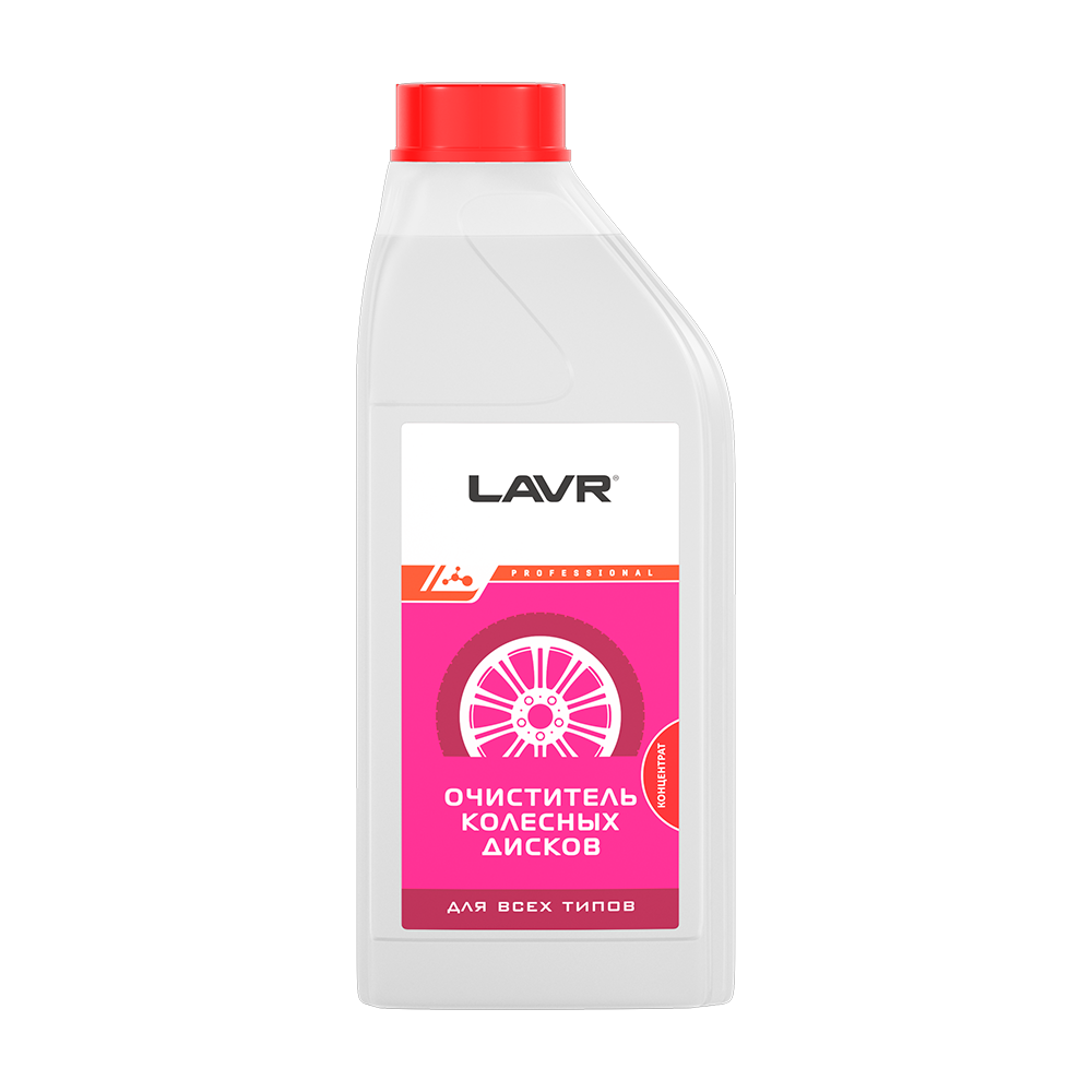 LN1442 — LAVR ОЧИСТИТЕЛЬ КОЛЕСНЫХ ДИСКОВ КОНЦЕНТРАТ 11-13, 1 Л LAVR