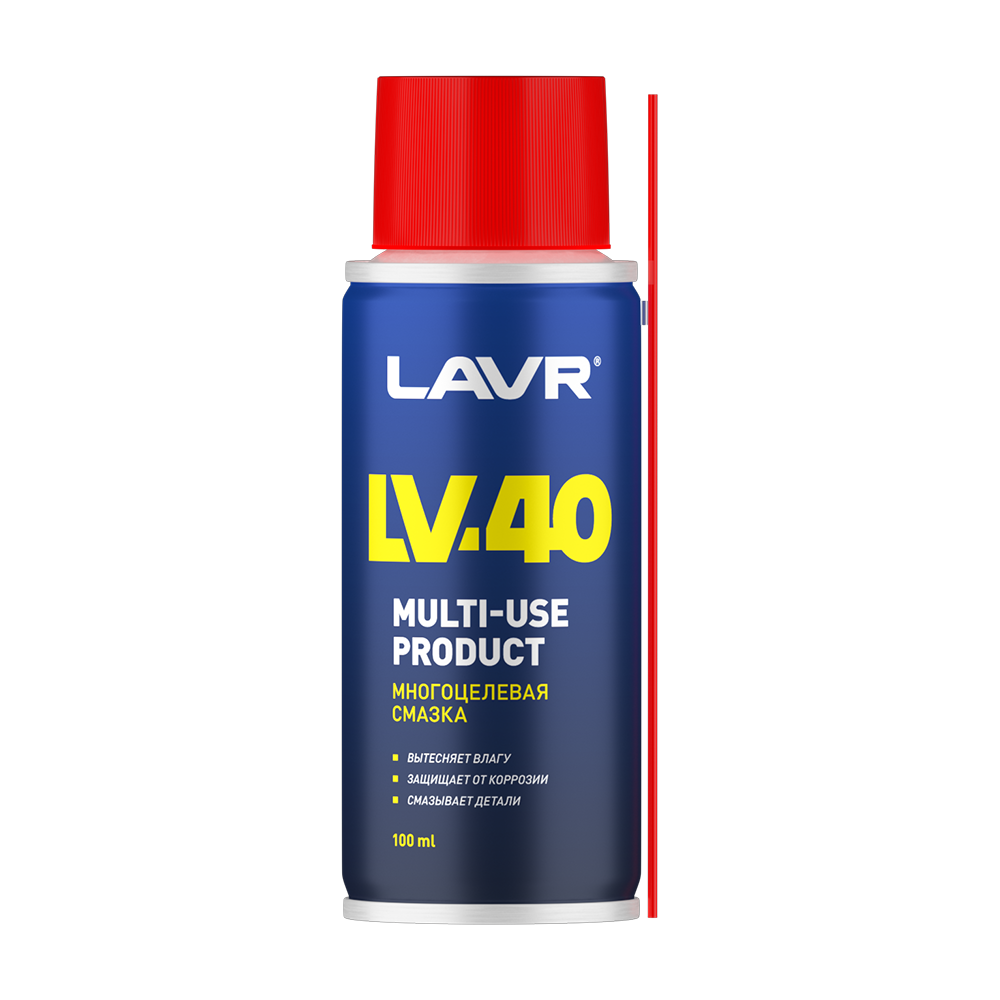 LN1496 — Смазка проникающая LV-40 100 мл аналог WD40 LAVR