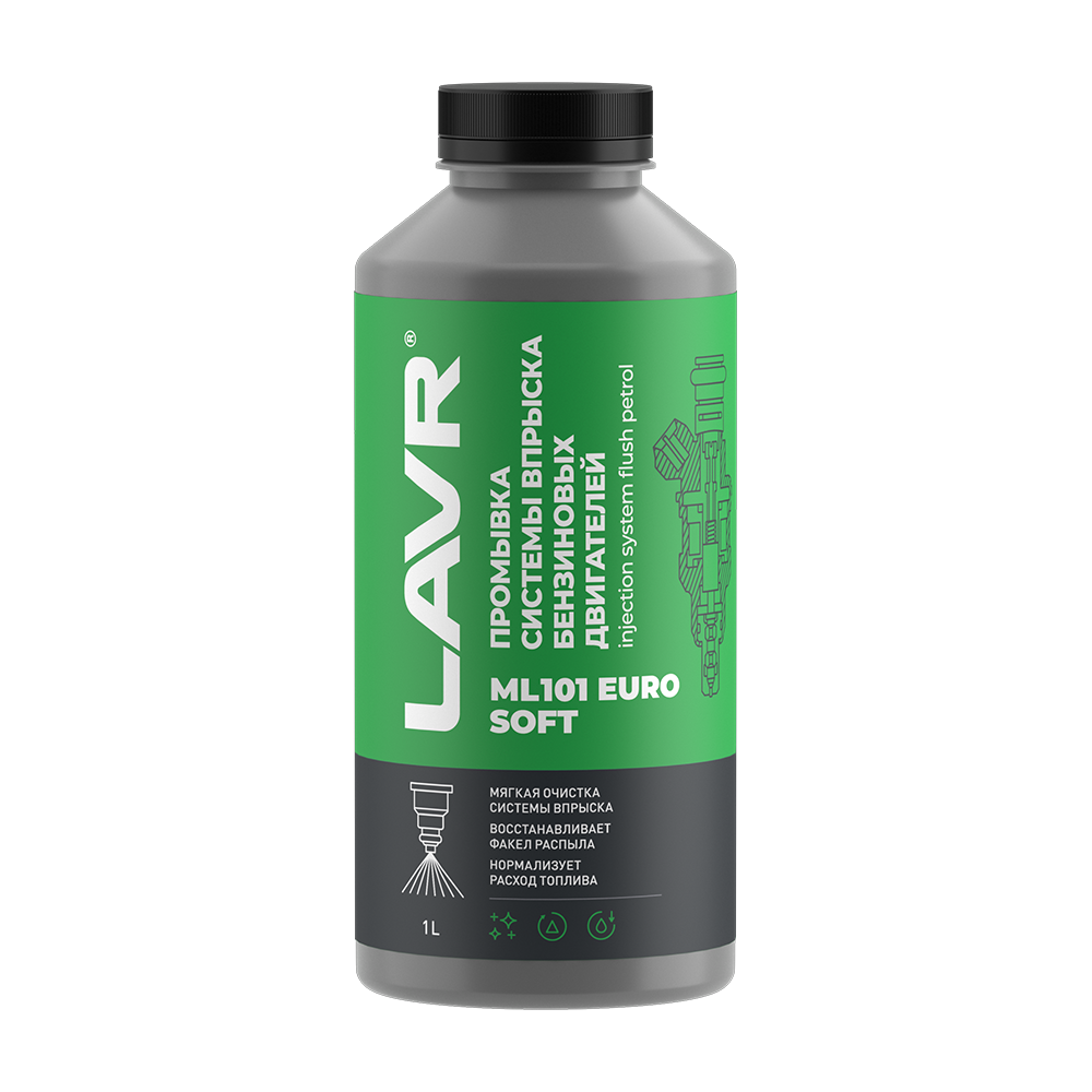 LN2007 — Промывка инжекторных систем EURO с раскоксовывающим эффектом 1л. LAVR