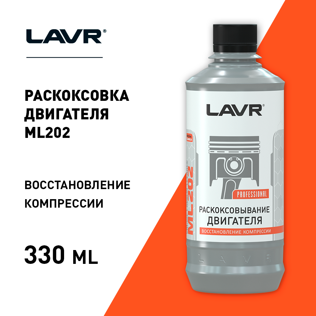 LN2504 — Раскоксовыватель двигателя 0.33л (комплект) LAVR