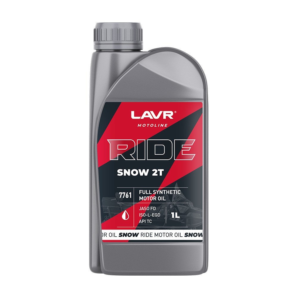 LN7761 — Масло MOTO RIDE SNOW 2T FD 1л LAVR