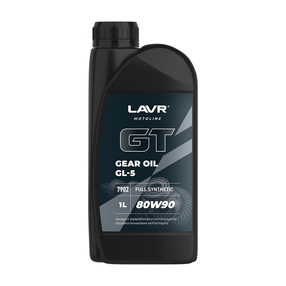 LN7902 — Масло MOTO GT GEAR 80w90 Gl5 1л LAVR