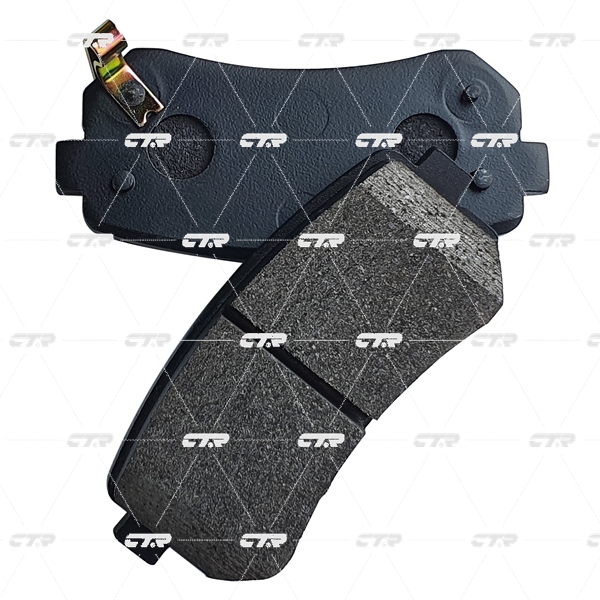 CKKK36 — Колодка дискового тормоза (задняя) (с пластиной) CTR