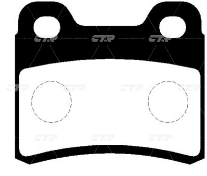 CKKK5 — Колодки тормозные CTR