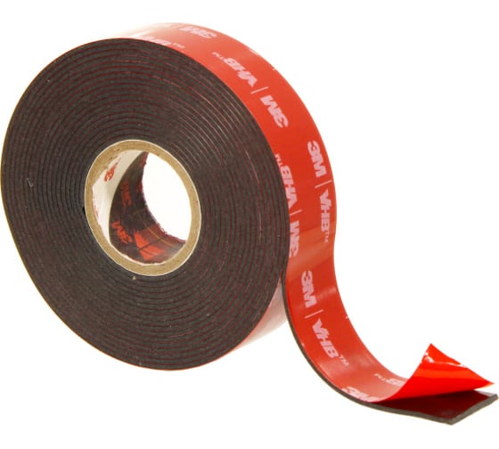 4687202280858 — Мента онтажная универсальная сверхсильная черная  3M