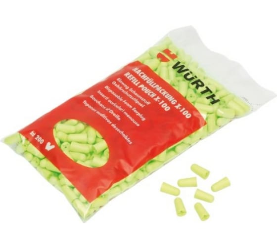200 — Беруши WURTH 200 шт 0899300336061 200 WURTH