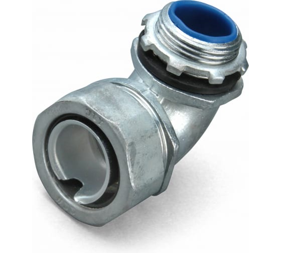 61380 — Вводная муфта для металлорукава FORTISFLEX вм90°20 61380 FORTISFLEX