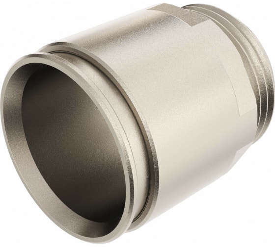 6111A50 — Муфта трубакоробка D=50мм IP66/IP67 м50х1.5 никелированная латунь DKC