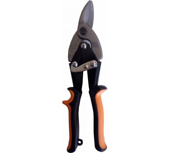 731082 — Ножницы по металлу 250 мм., НМ-250L, двухкомпонентные рукоятки, ВИХРЬ