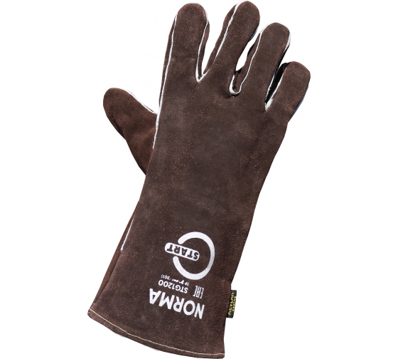 STG1200 — START NORMA STG1200, краги спилковые, KEVLAR START
