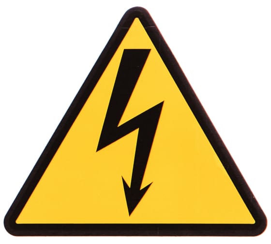 YPC30MOLNI2110 — IEK знак безопасности молния 50X50X50 треугольник YPC30MOLNI2110 IEK