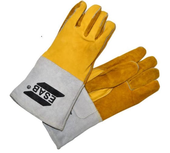 СВ000014222 — Пятипалые комбинированные краги ESAB HEAVY DUTY EXL, р.L с подкладкой св000014222 ESAB