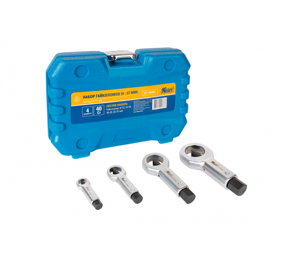 705051 — Набор гайколомов KRAFT 9  27 мм, 4 штуки KT 705051 KRAFT