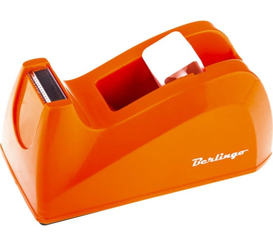 FSD00029 — Настольный диспенсер BERLINGO для канцелярской клейкой ленты, ассорти FSD_00029 BERLINGO