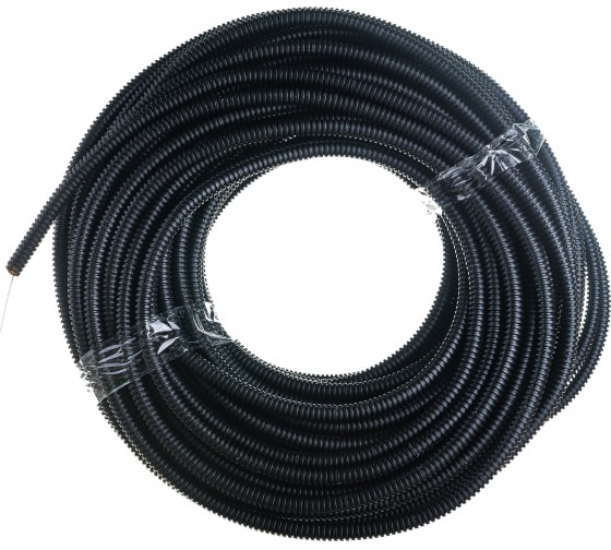 20116100 — Труба пнд экопласт гофрированная легкая, с зондом диаметр 16 мм, 100м 20116100 ЭКОПЛАСТ