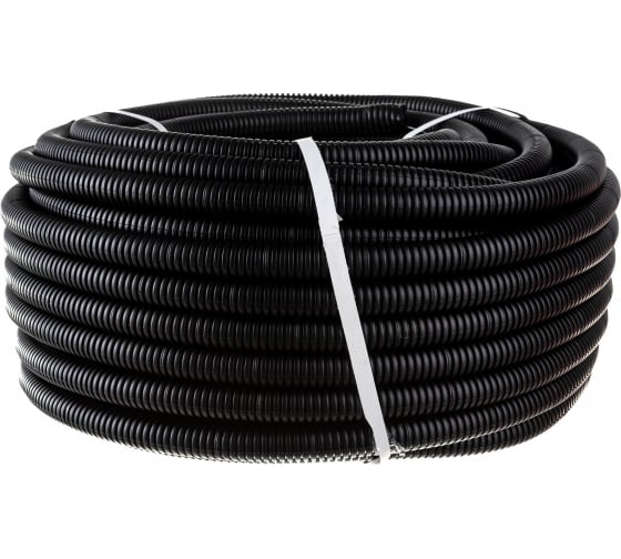 2012550 — Труба пнд экопласт гофрированная легкая, с зондом диаметр 25 мм, 50м 2012550 ЭКОПЛАСТ