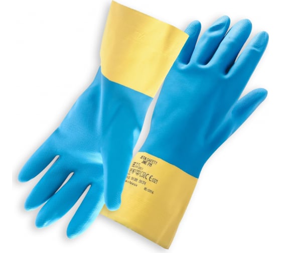 JNE711XXL — Неопреновые, химически стойкие перчатки JETA SAFETY JNE711XXL JETA SAFETY