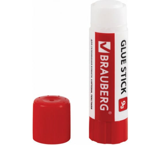 270484 — Клейкарандаш BRAUBERG 9 г выгодная упаковка комплект 30 шт 270484 BRAUBERG