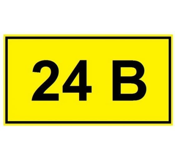 SQ08170003 — Символ 24в TDM 15х50мм SQ08170003 TDM ELECTRIC