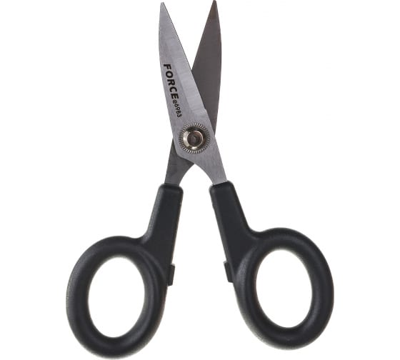 6983 — Ножницы по еталлу алые FORCE