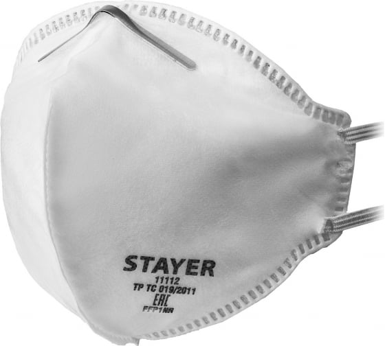 11112Z01 — Плоская полумаска фильтрующая STAYER