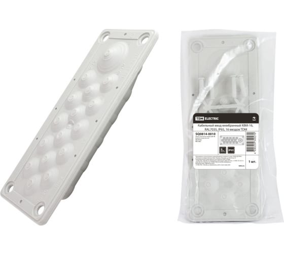 SQ08140010 — Кабельный мембранный ввод TDM квм16 SQ08140010 TDM ELECTRIC