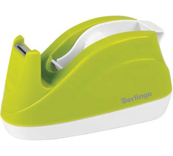 FSD00039 — Настольный диспенсер BERLINGO FLUENT для канцелярской клейкой ленты, ассорти FSD_00039 BERLINGO