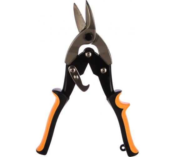 731083 — Ножницы по металлу 250 мм., НМ-250R, двухкомпонентные рукоятки, ВИХРЬ