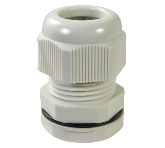250068 — Кабельный ввод HAUPA IP68, PG16, цвет серый, упаковка 10шт. 250068 HAUPA