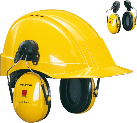 7000039617 — Противошумные наушники с креплением на каску 3м PELTOR OPTIME I H510P3E405GU 7000039617 3M
