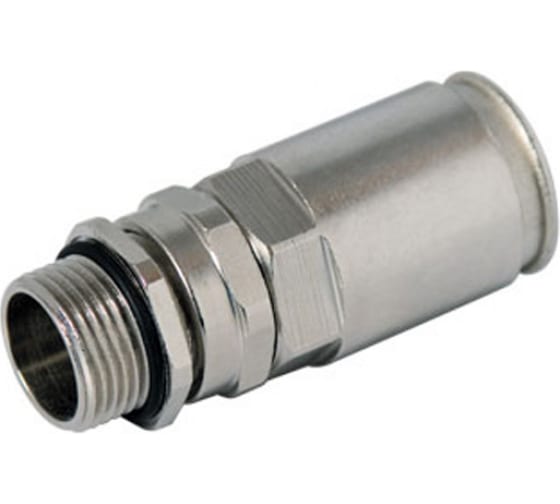 6111P20M160812 — Муфта DKC трубакоробка, диаметр 20 мм, с уплотнением кабеля, IP68, м16х1,5, диаметр 812мм 6111P20M160812 DKC