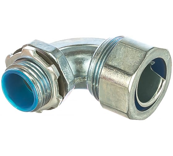 61379 — Вводная муфта для металлорукава FORTISFLEX вм90°15 61379 FORTISFLEX