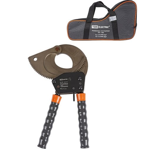 SQ10270215 — Секторные ножницы TDM нс100 для резки кабеля, “мастерэлектрик” SQ10270215 TDM ELECTRIC