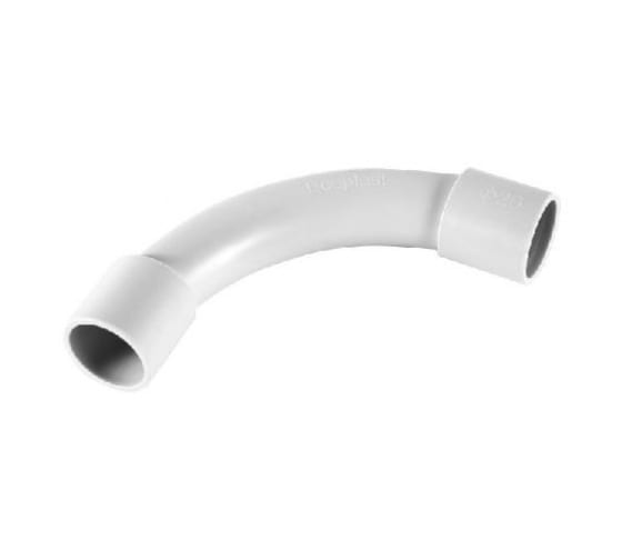 41125HF — Угол для труб экопласт CUG25 90 гр., D25мм 41125HF ЭКОПЛАСТ