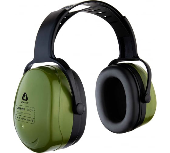 JEM201 — Противошумные наушники JETA SAFETY SONUS MAX, оливковые, 32 дб JEM201 JETA SAFETY