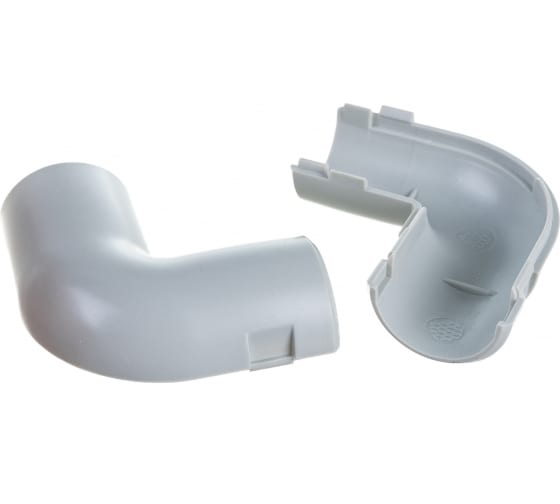 412205 — Угол 90 градусов экопласт CI20G стандарт для труб D20мм, 5шт 412205 ЭКОПЛАСТ