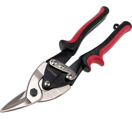 124629 — Ножницы по металлу правые REXANT 260 мм никелированные, двухкомпонентные рукоятк REXANT