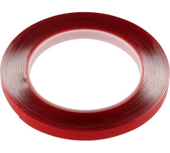 096509 — Лента двусторонняя клейкая прозрачный на акриловой основе ролик REXANT